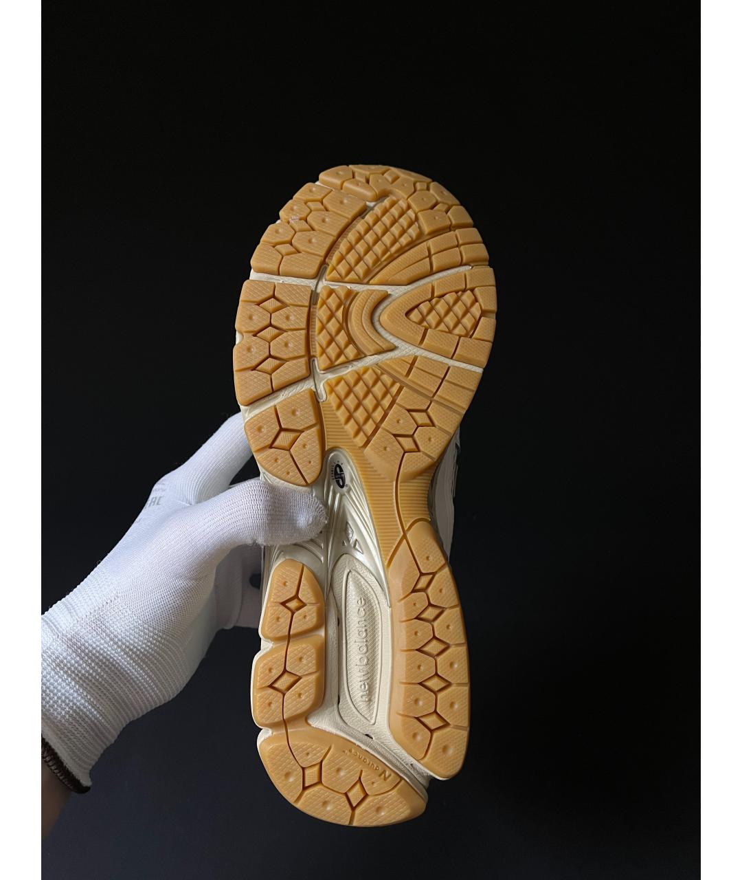 NEW BALANCE Белые текстильные низкие кроссовки / кеды, фото 8