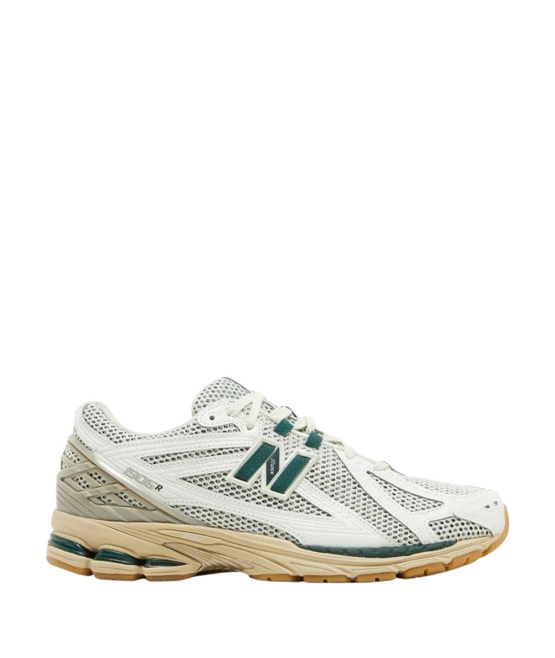 NEW BALANCE Белые текстильные низкие кроссовки / кеды, фото 1