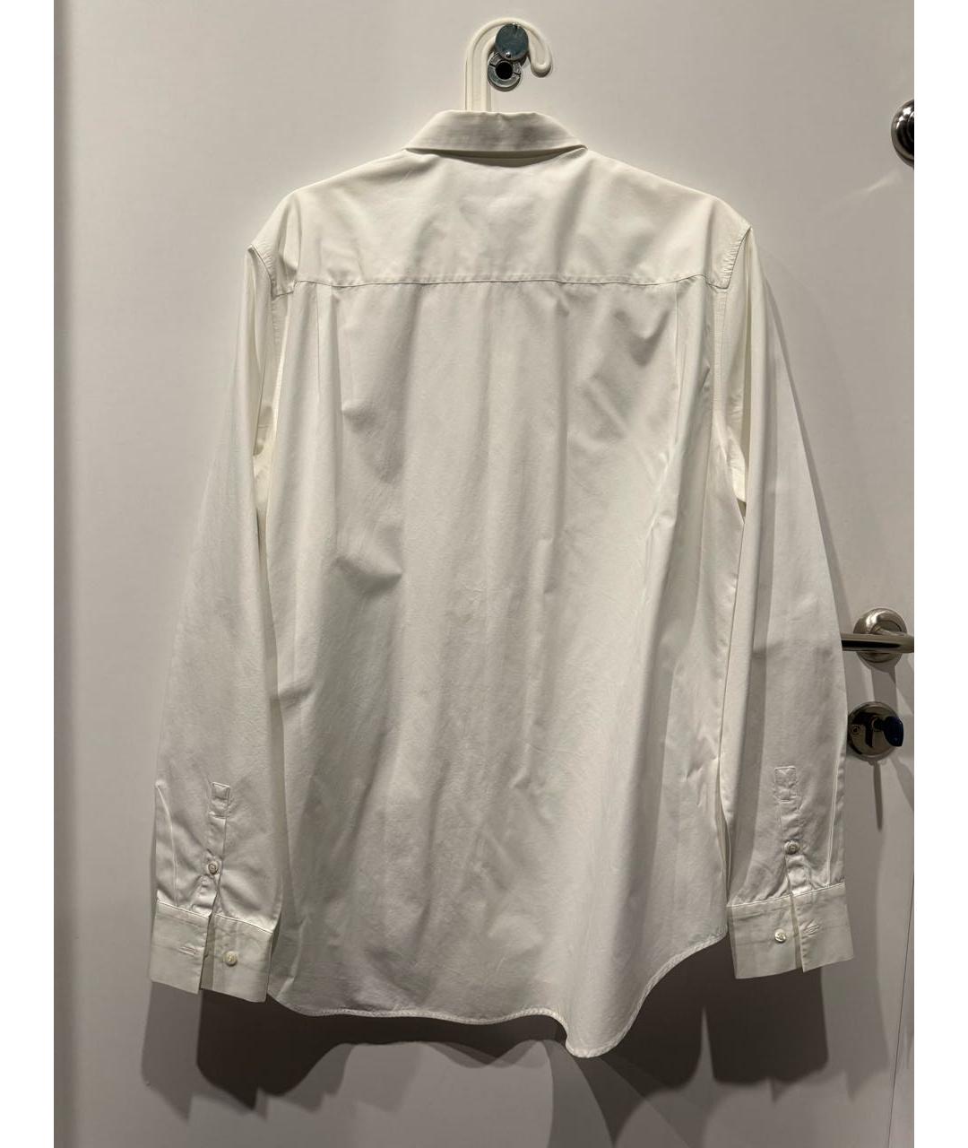 COS Белая хлопковая классическая рубашка, фото 2
