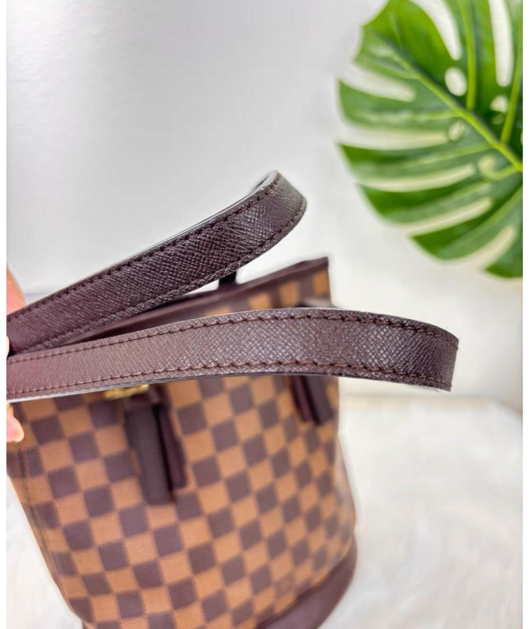 LOUIS VUITTON Коричневая сумка через плечо, фото 6