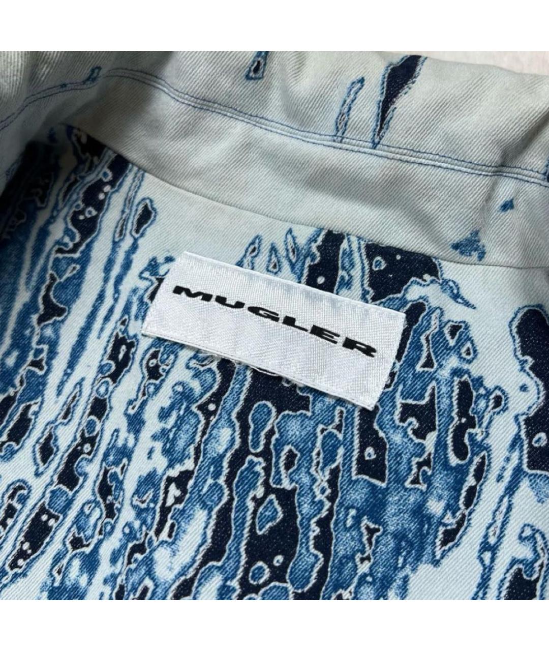 MUGLER Мульти деним куртка, фото 3