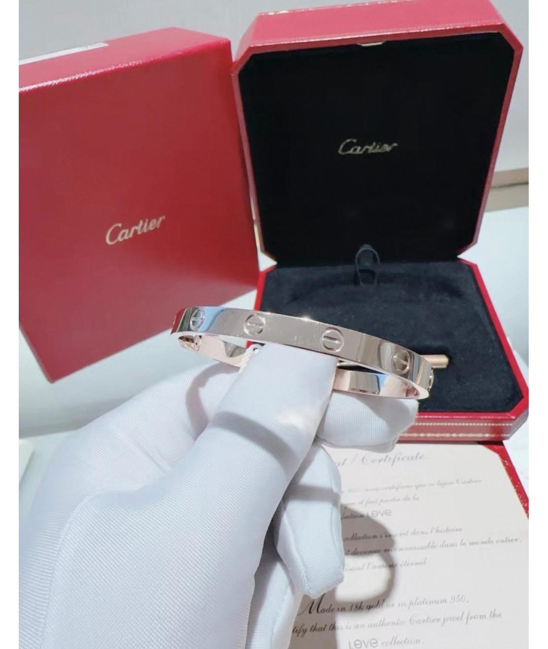 CARTIER Золотой браслет из розового золота, фото 4