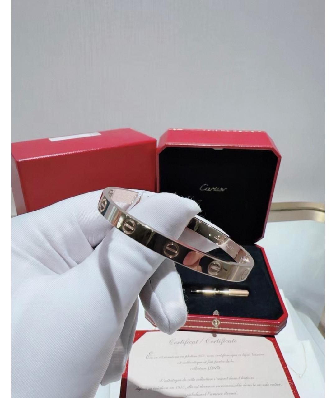 CARTIER Золотой браслет из розового золота, фото 5