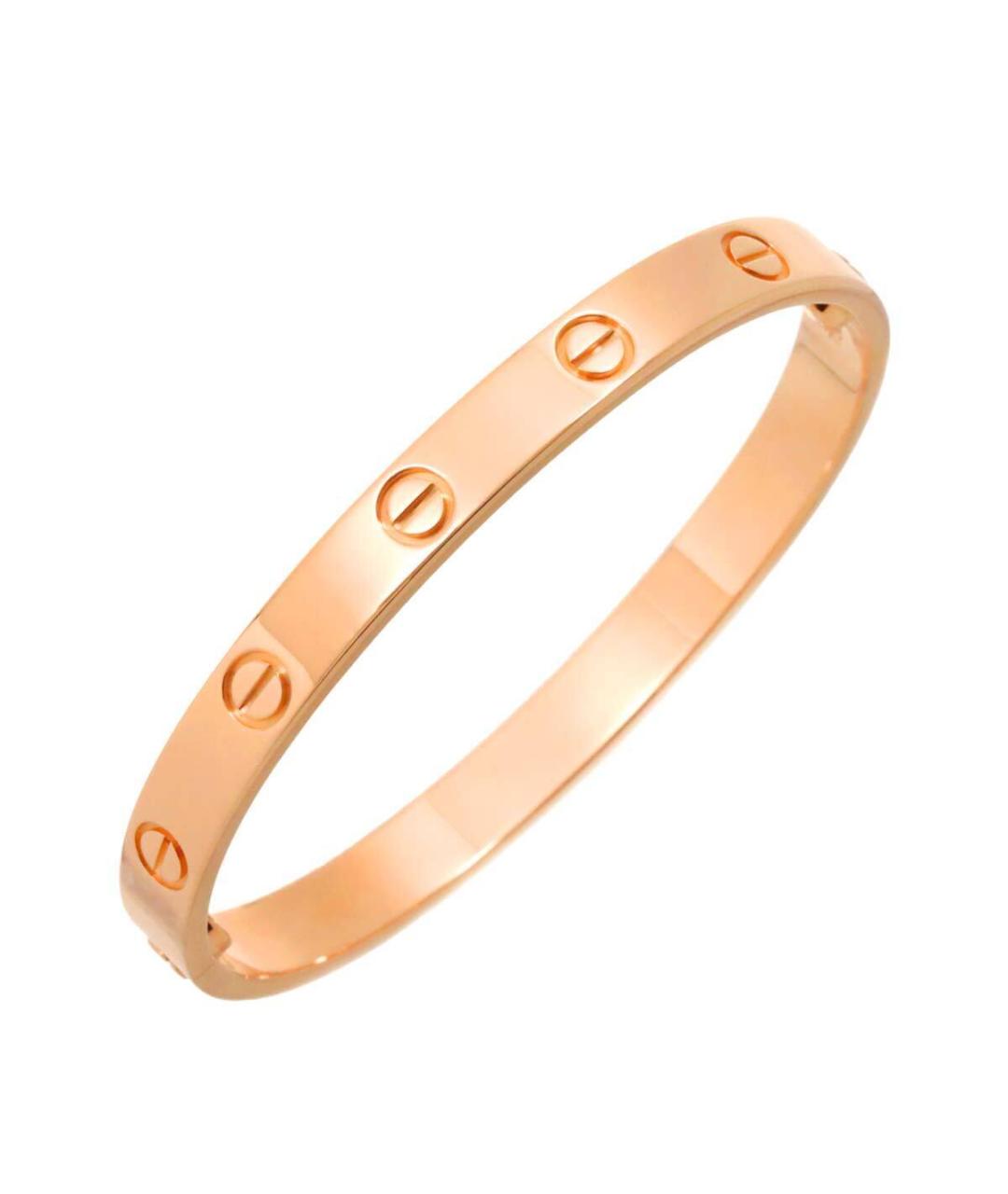 CARTIER Золотой браслет из розового золота, фото 1