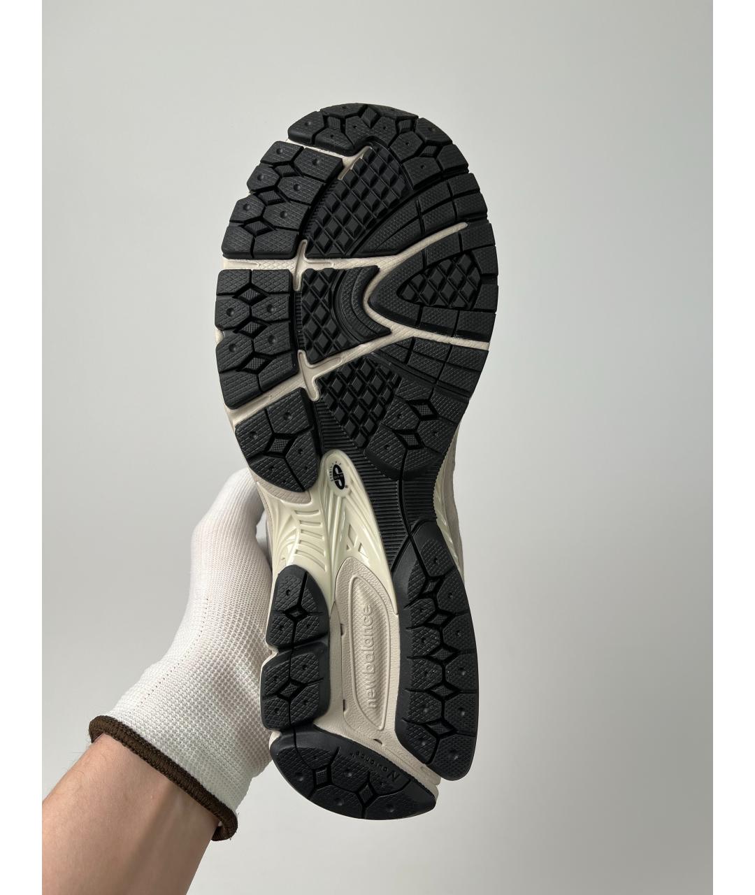 NEW BALANCE Серые текстильные низкие кроссовки / кеды, фото 7