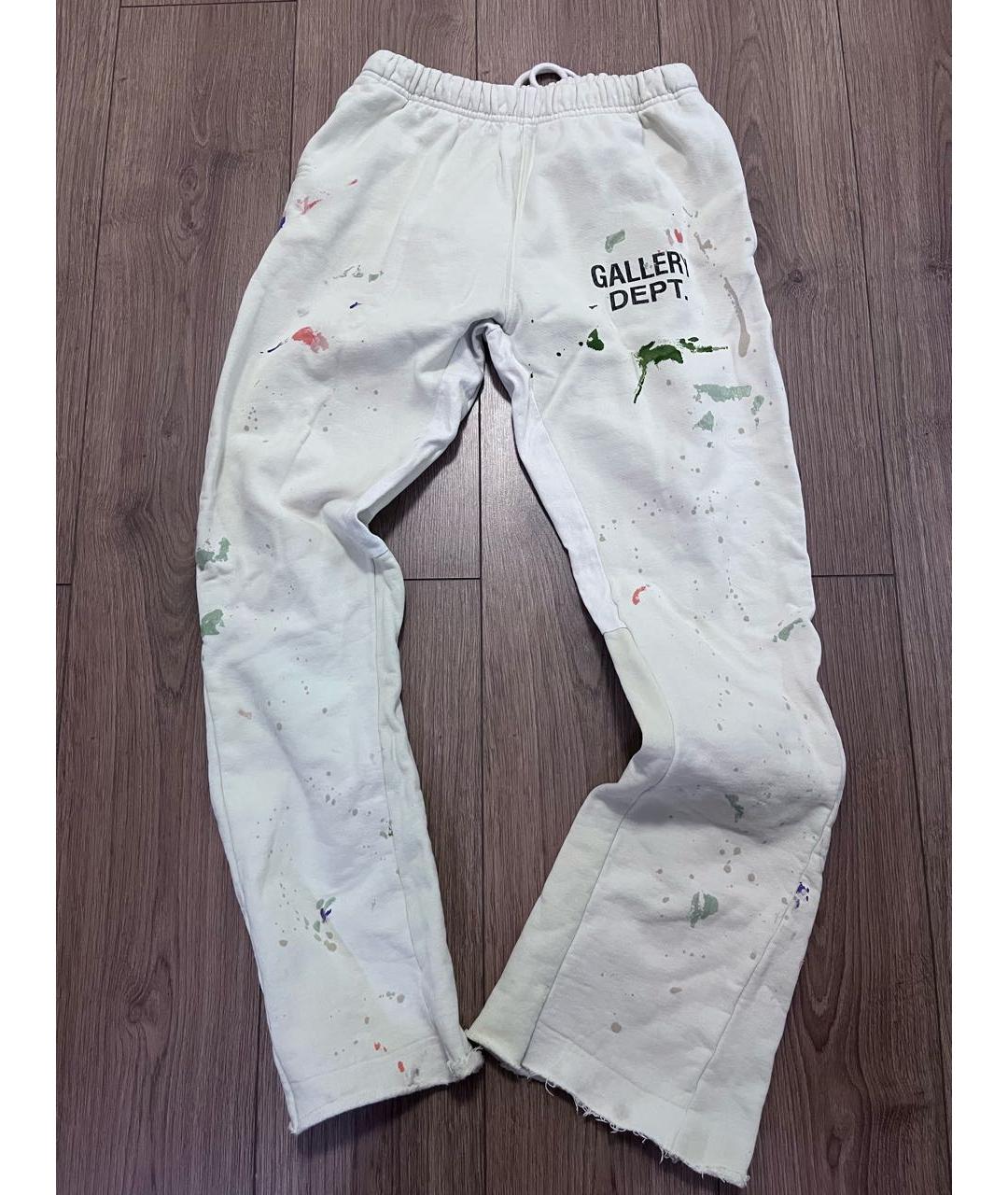 Gallery Dept Белые хлопковые повседневные брюки, фото 4