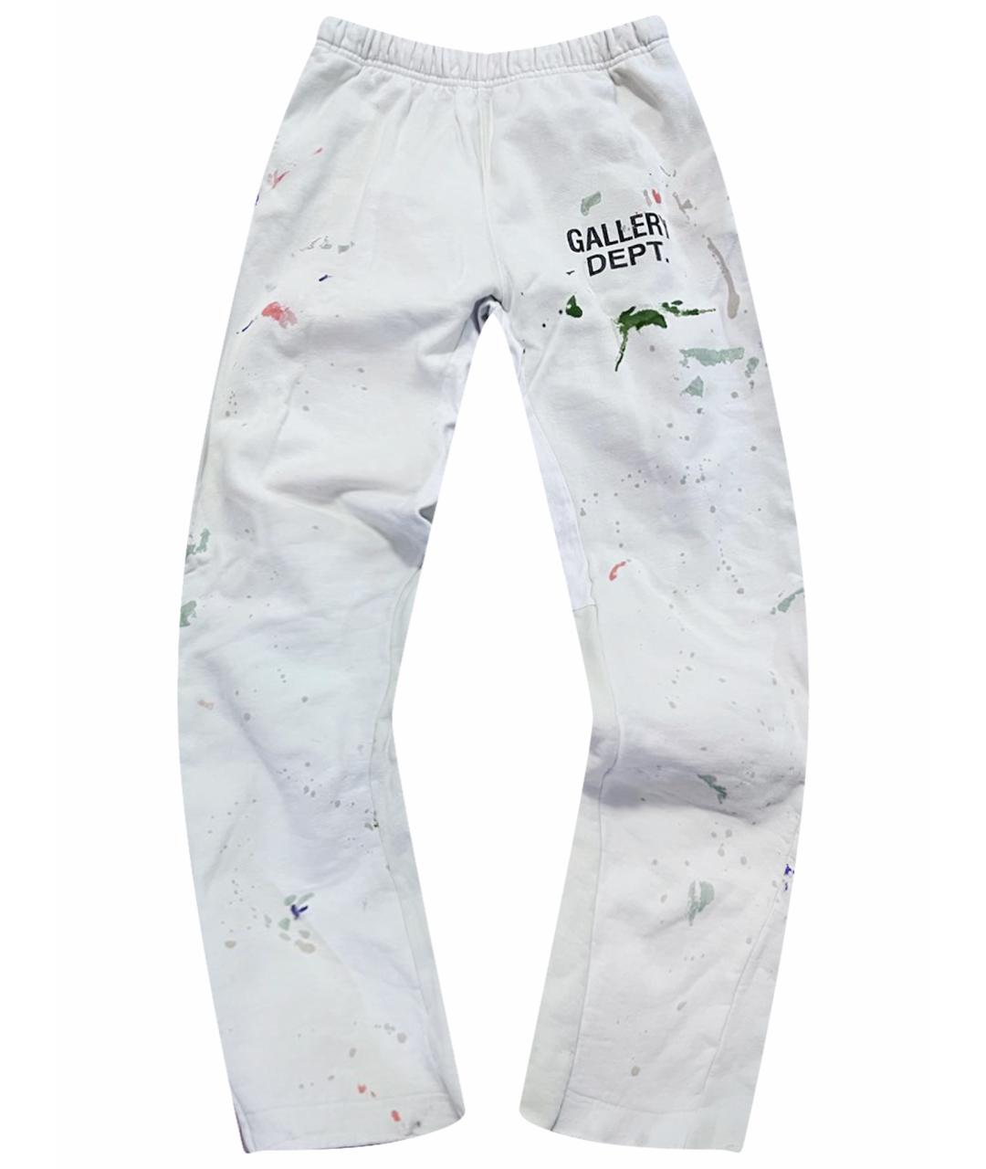 Gallery Dept Белые хлопковые повседневные брюки, фото 1