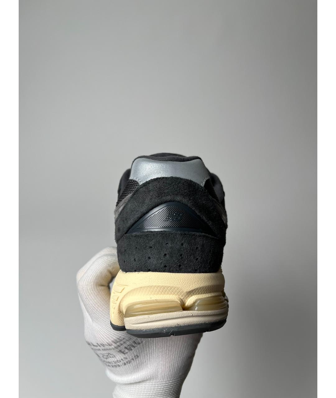 NEW BALANCE Черные текстильные низкие кроссовки / кеды, фото 8