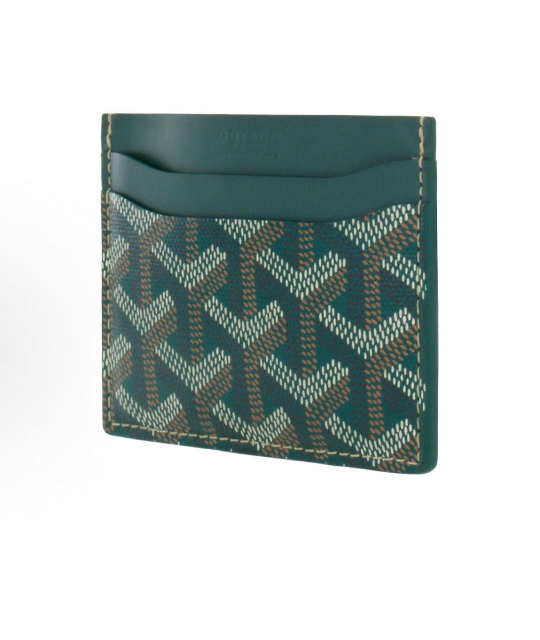 GOYARD Зеленый кардхолдер, фото 2