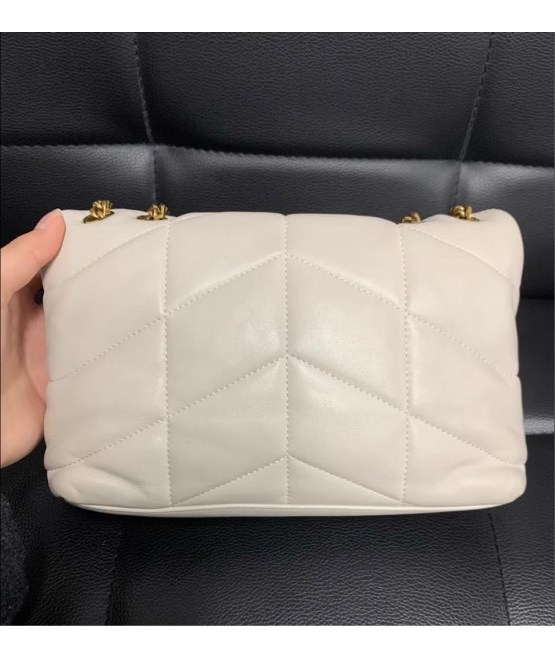 SAINT LAURENT Кожаная сумка через плечо, фото 2