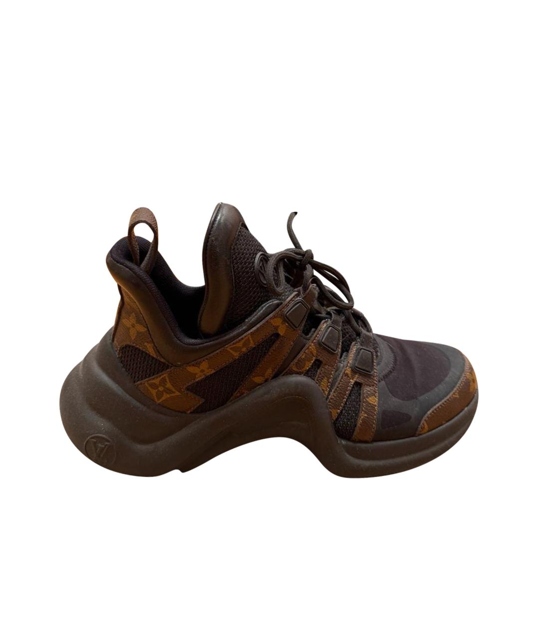 LOUIS VUITTON Черные кроссовки, фото 1