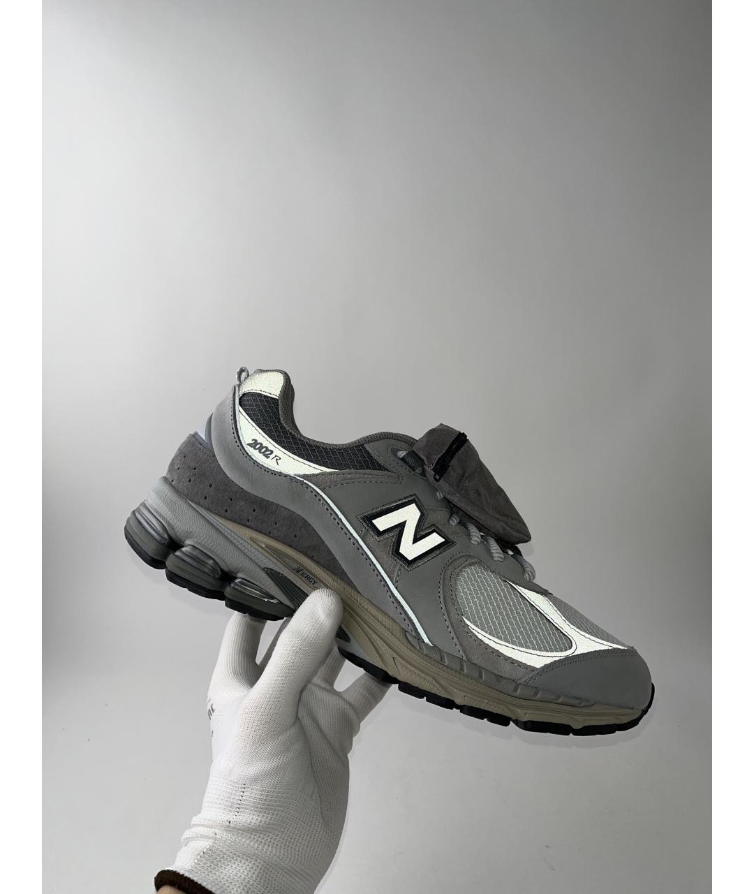 NEW BALANCE Серые низкие кроссовки / кеды, фото 5