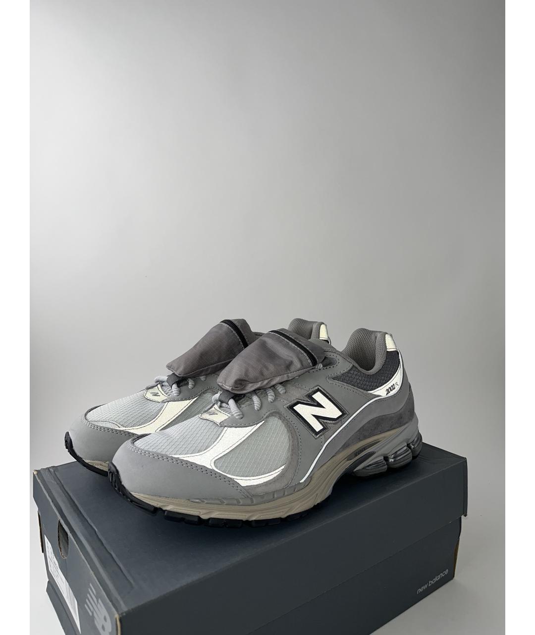 NEW BALANCE Серые низкие кроссовки / кеды, фото 2