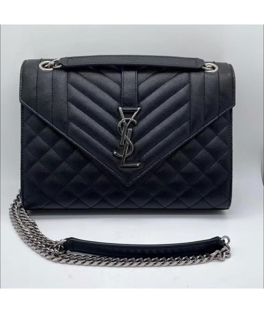 SAINT LAURENT Кожаная сумка через плечо, фото 4