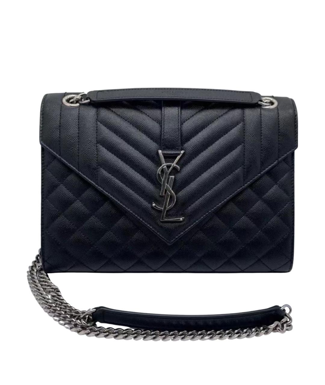 SAINT LAURENT Кожаная сумка через плечо, фото 1