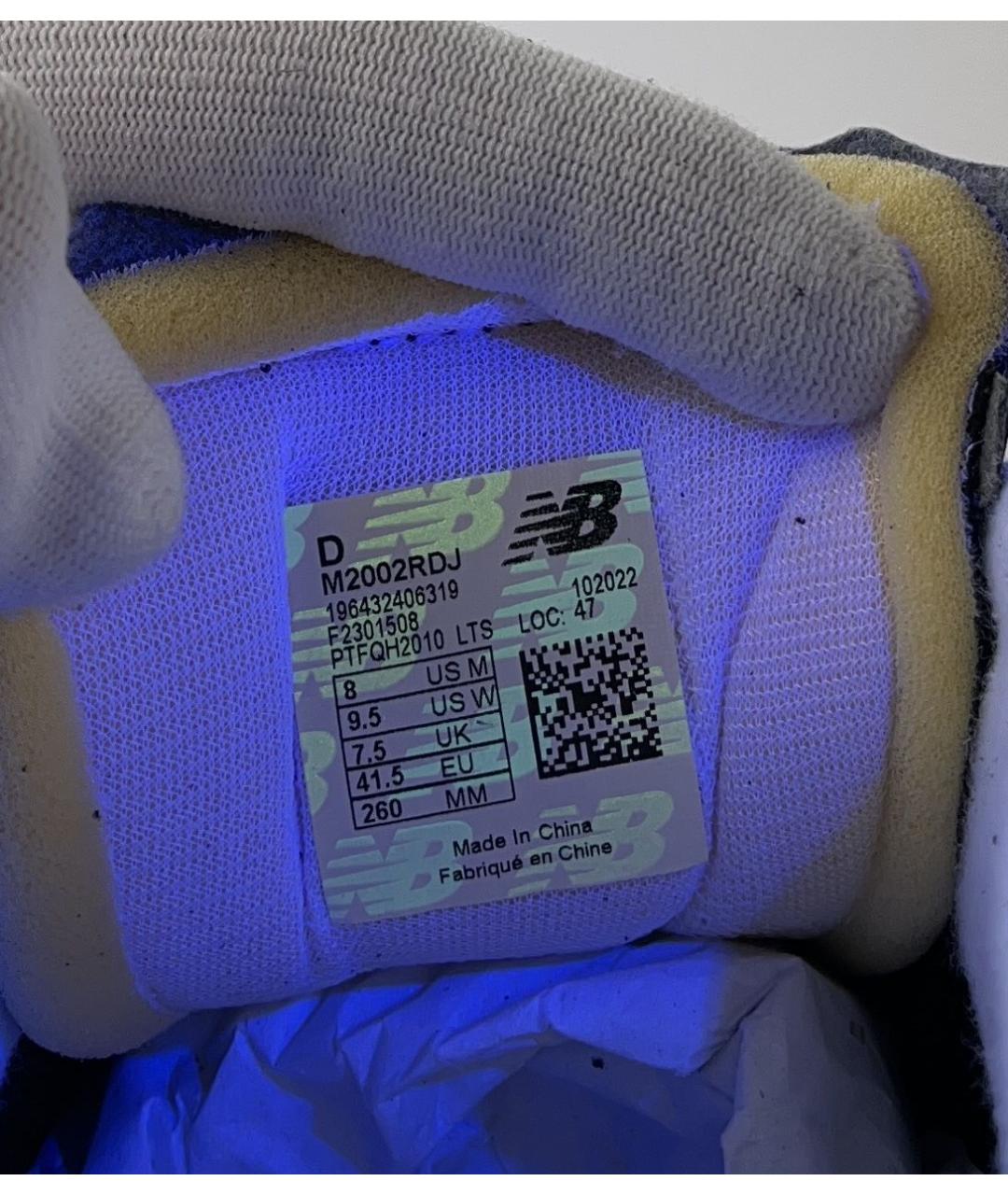 NEW BALANCE Черные низкие кроссовки / кеды, фото 7