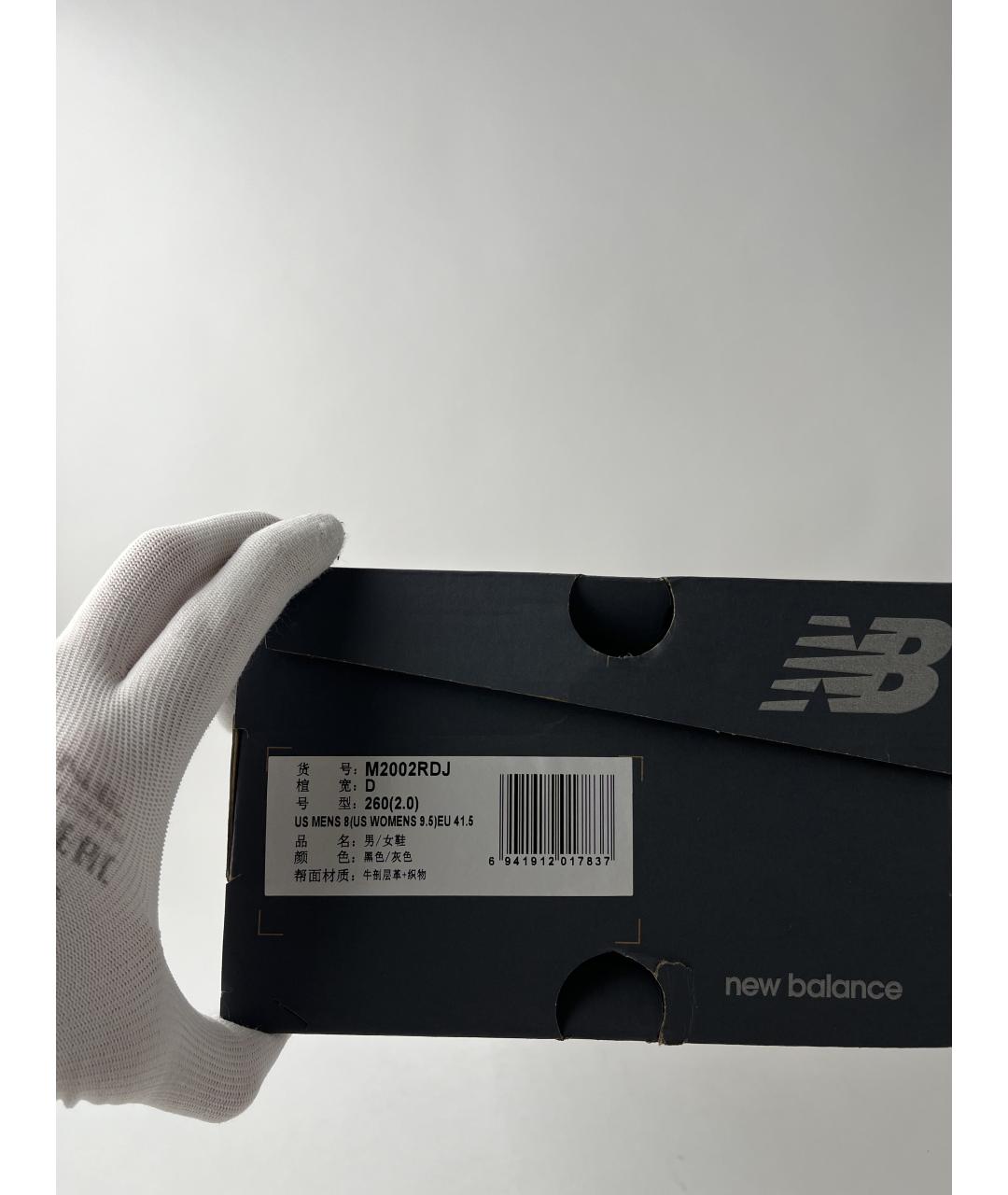 NEW BALANCE Черные низкие кроссовки / кеды, фото 8