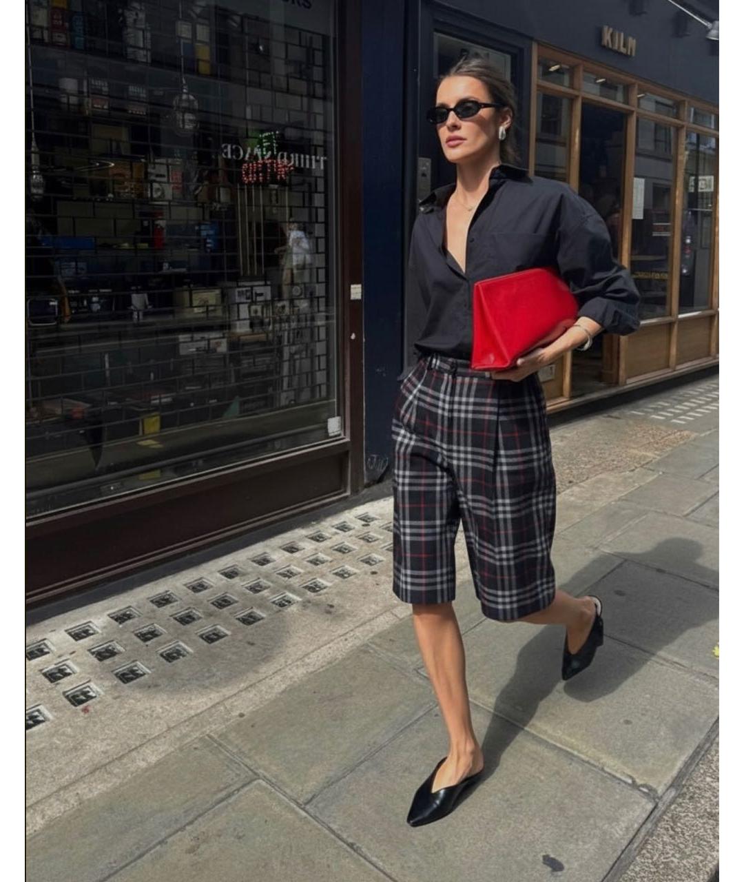 BURBERRY Мульти шорты, фото 5