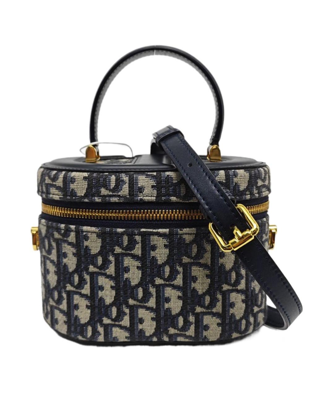 CHRISTIAN DIOR Темно-синяя сумка через плечо, фото 1