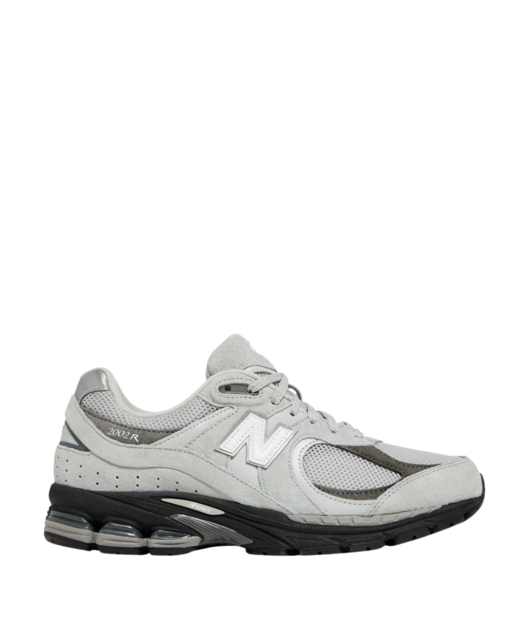 NEW BALANCE Серые замшевые низкие кроссовки / кеды, фото 1