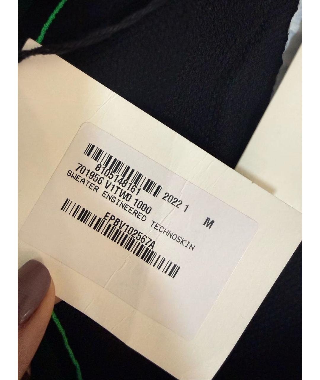 BOTTEGA VENETA Черный вискозный джемпер / свитер, фото 5