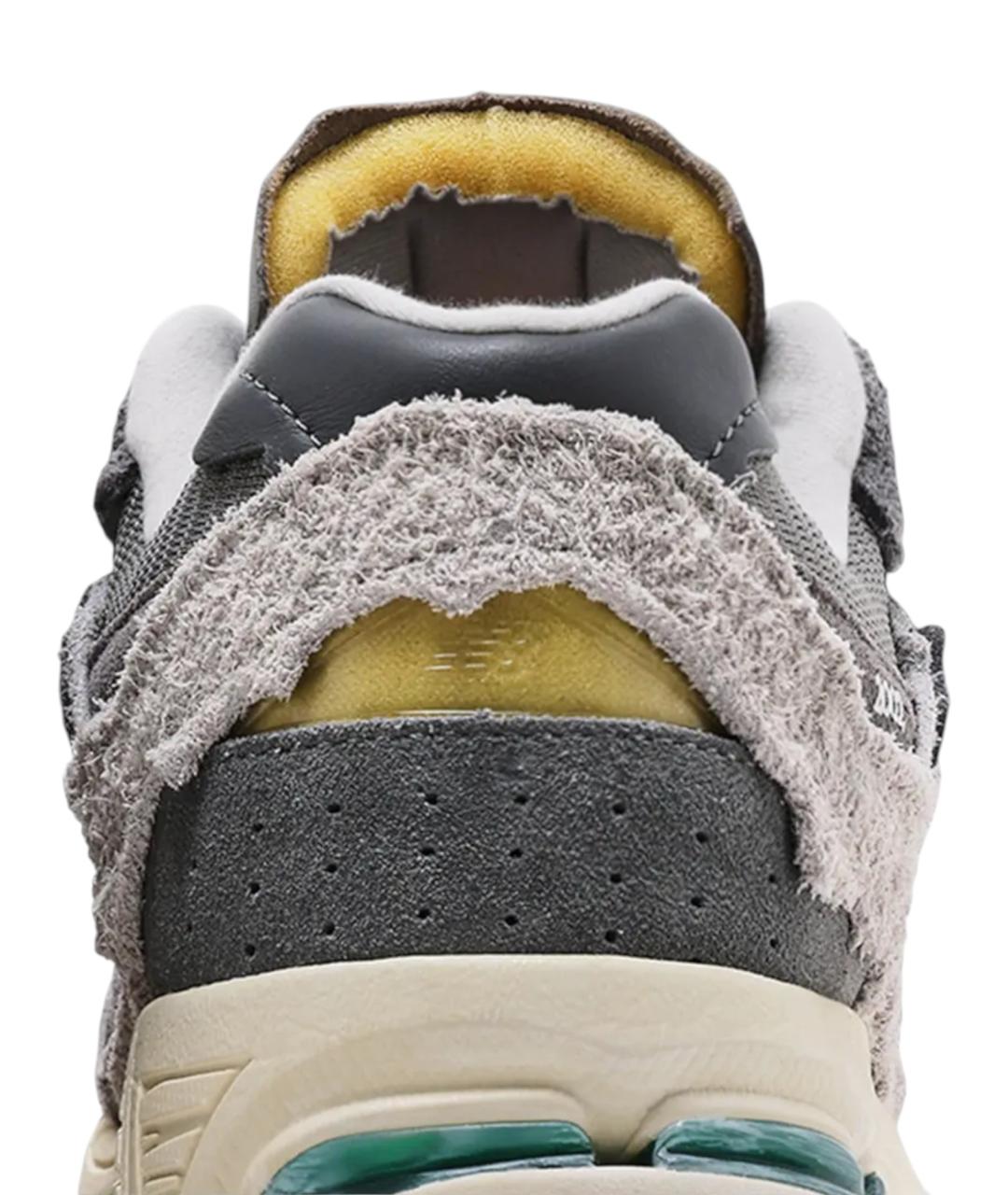 NEW BALANCE Серые замшевые низкие кроссовки / кеды, фото 7