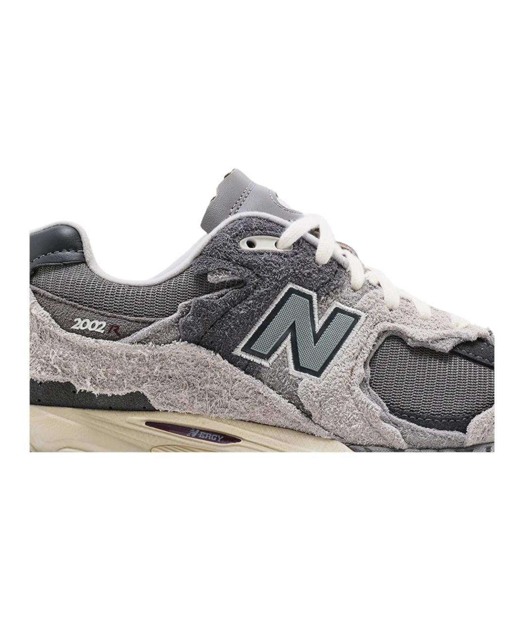 NEW BALANCE Серые замшевые низкие кроссовки / кеды, фото 2