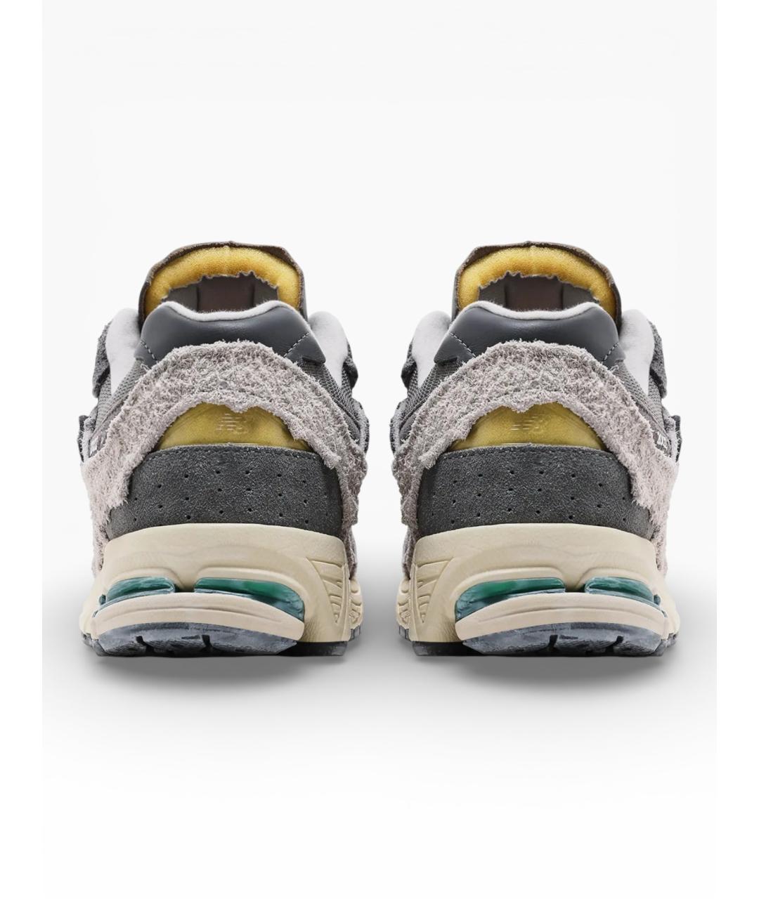 NEW BALANCE Серые замшевые низкие кроссовки / кеды, фото 6