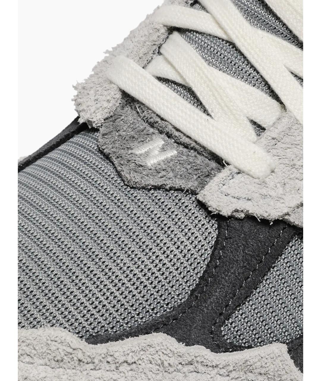 NEW BALANCE Серые замшевые низкие кроссовки / кеды, фото 9