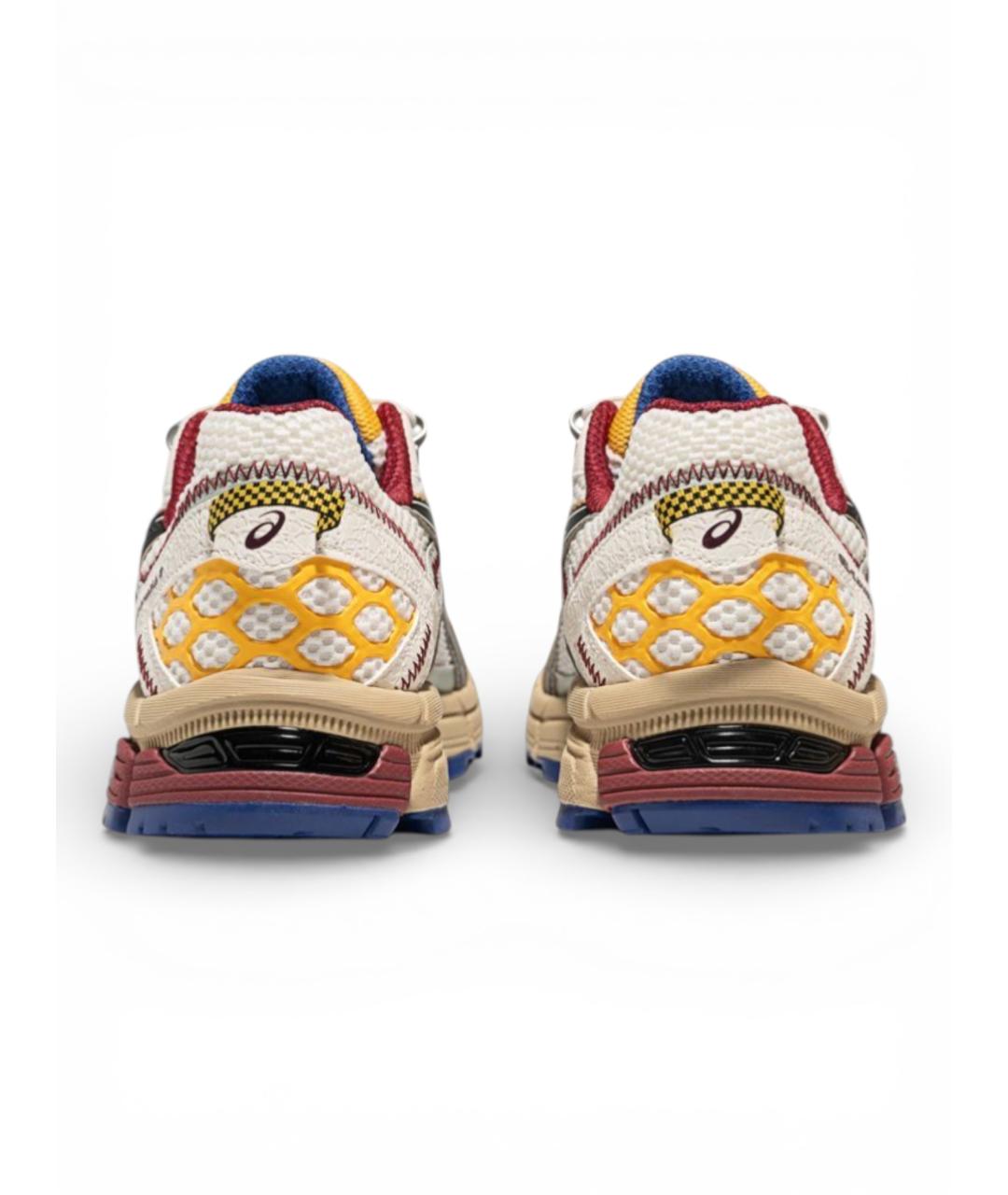 ASICS Белые текстильные низкие кроссовки / кеды, фото 3