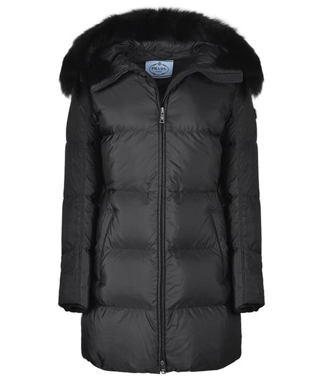 PRADA Темно-синий пуховик, фото 8