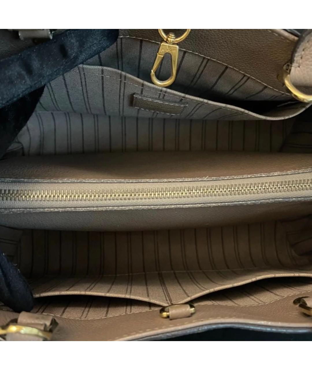 LOUIS VUITTON Коричневая сумка через плечо, фото 5