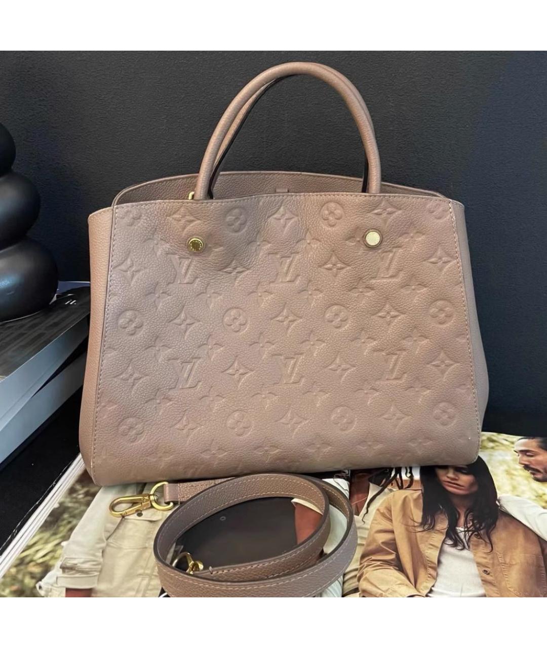 LOUIS VUITTON Коричневая сумка через плечо, фото 2