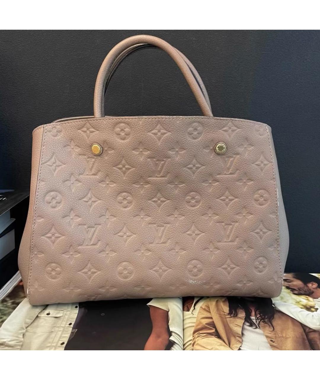 LOUIS VUITTON Коричневая сумка через плечо, фото 3