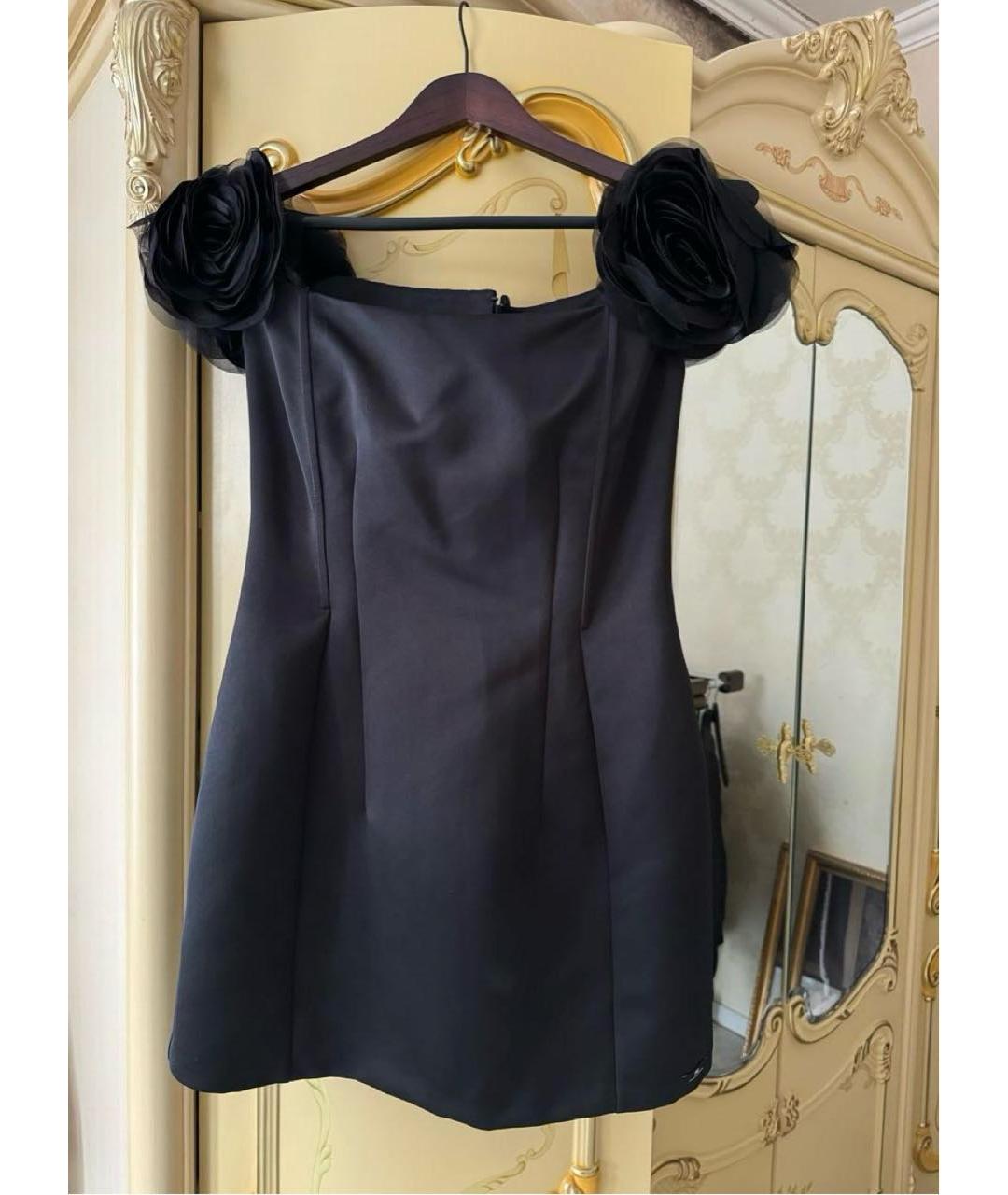 ELISABETTA FRANCHI Черное платье, фото 4