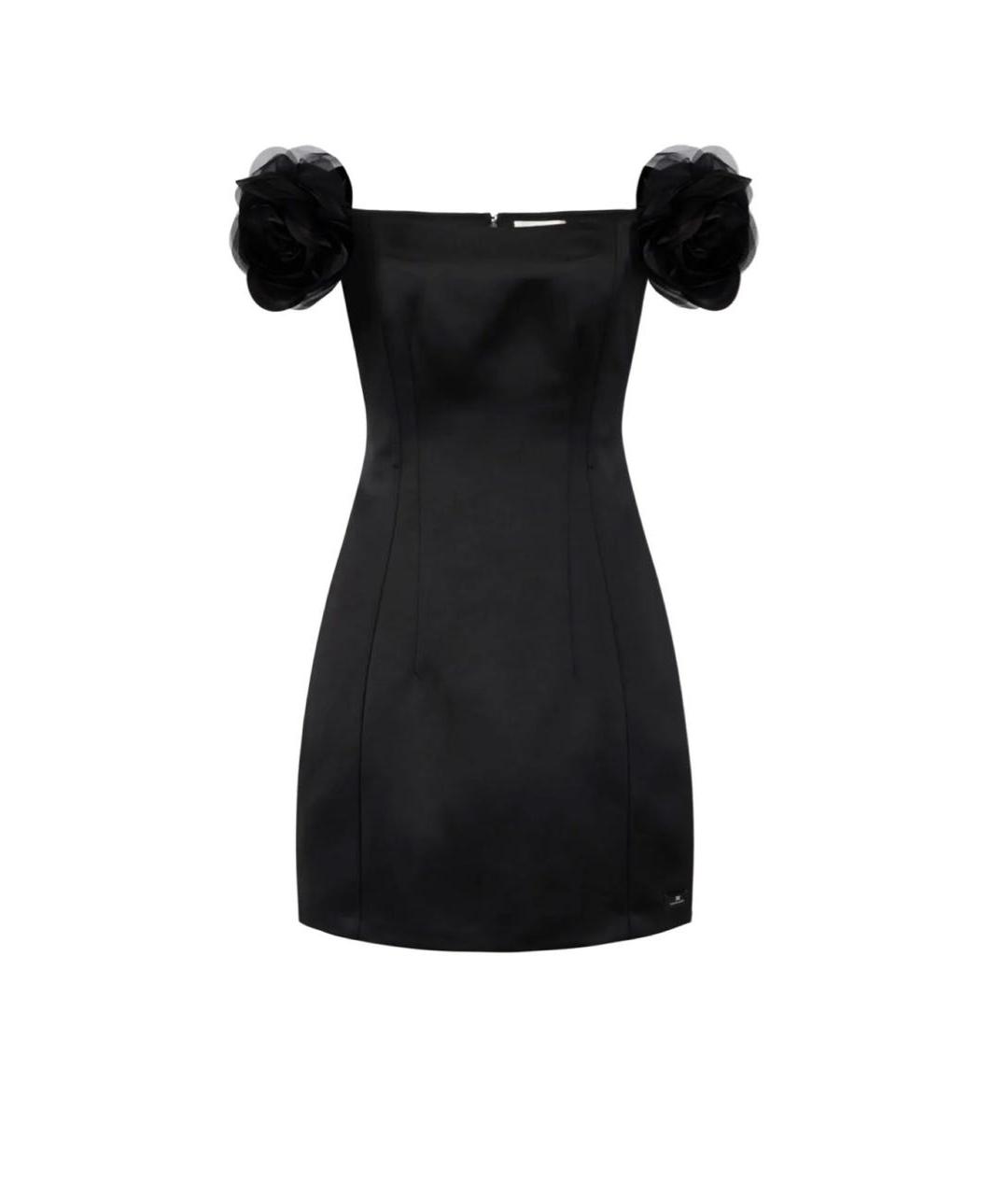 ELISABETTA FRANCHI Черное платье, фото 7