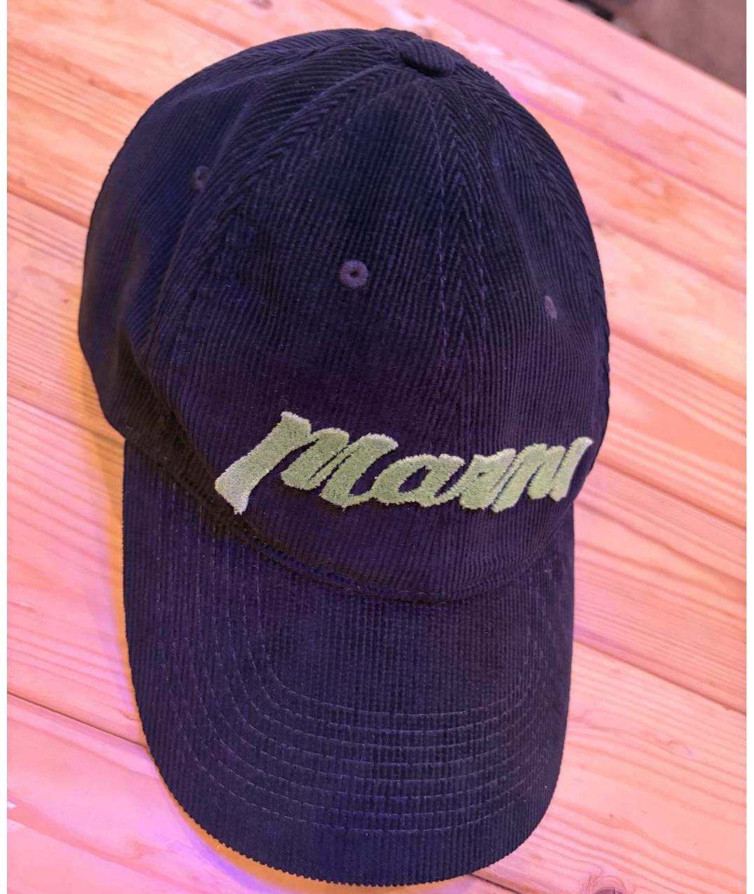 MARNI Черная хлопковая кепка, фото 5