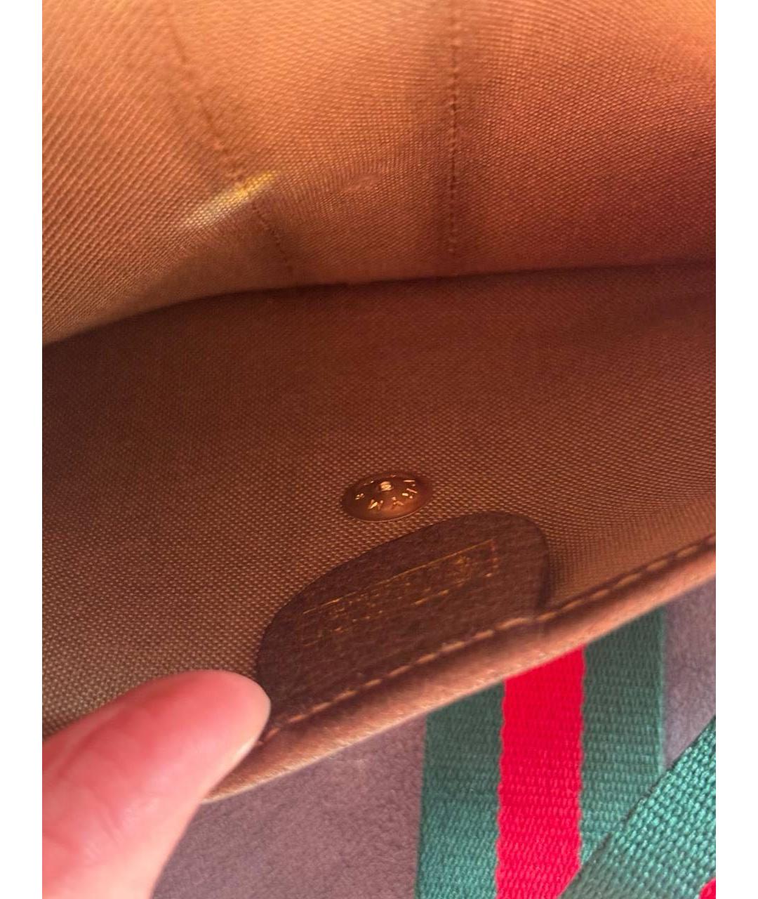 GUCCI Коричневая сумка через плечо, фото 7
