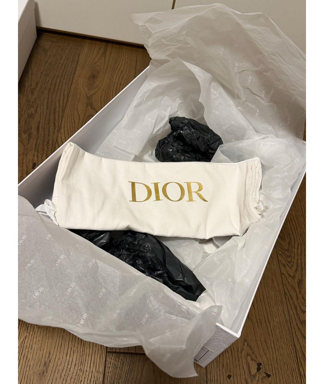 CHRISTIAN DIOR Темно-синие резиновые сапоги, фото 5