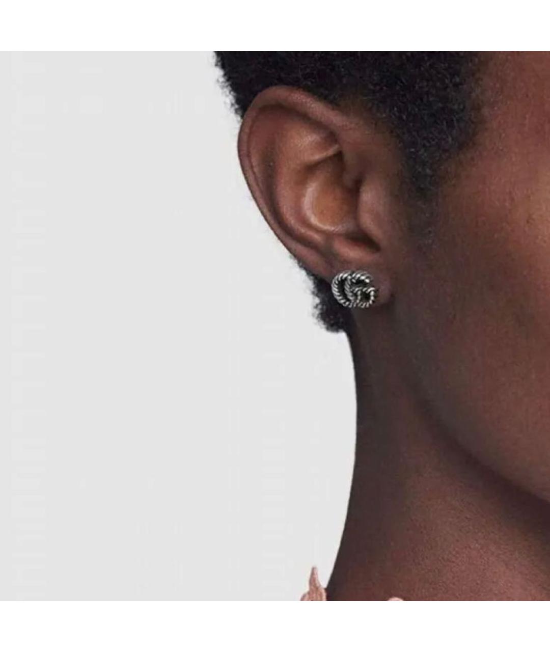 GUCCI Серебряные серебряные серьги, фото 5