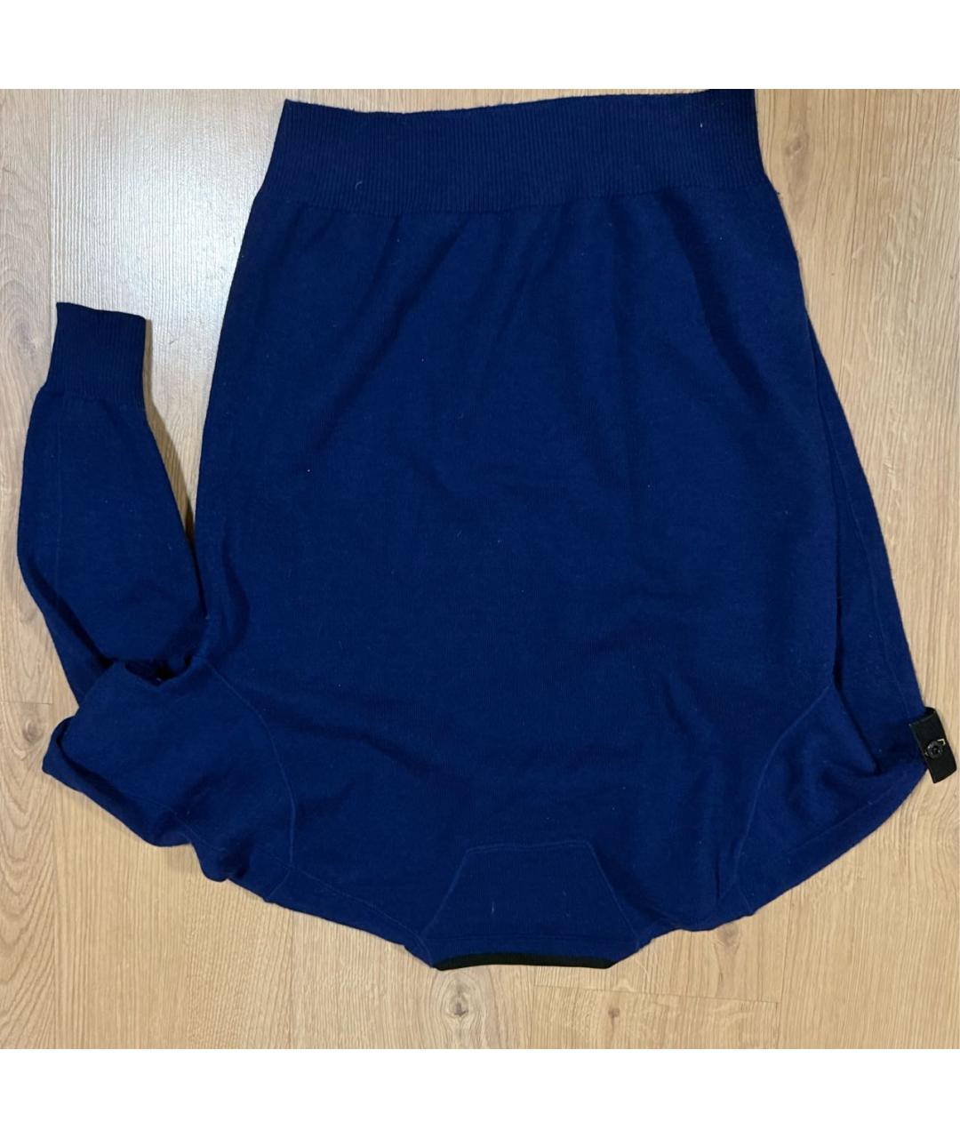 STONE ISLAND Темно-синий джемпер / свитер, фото 2