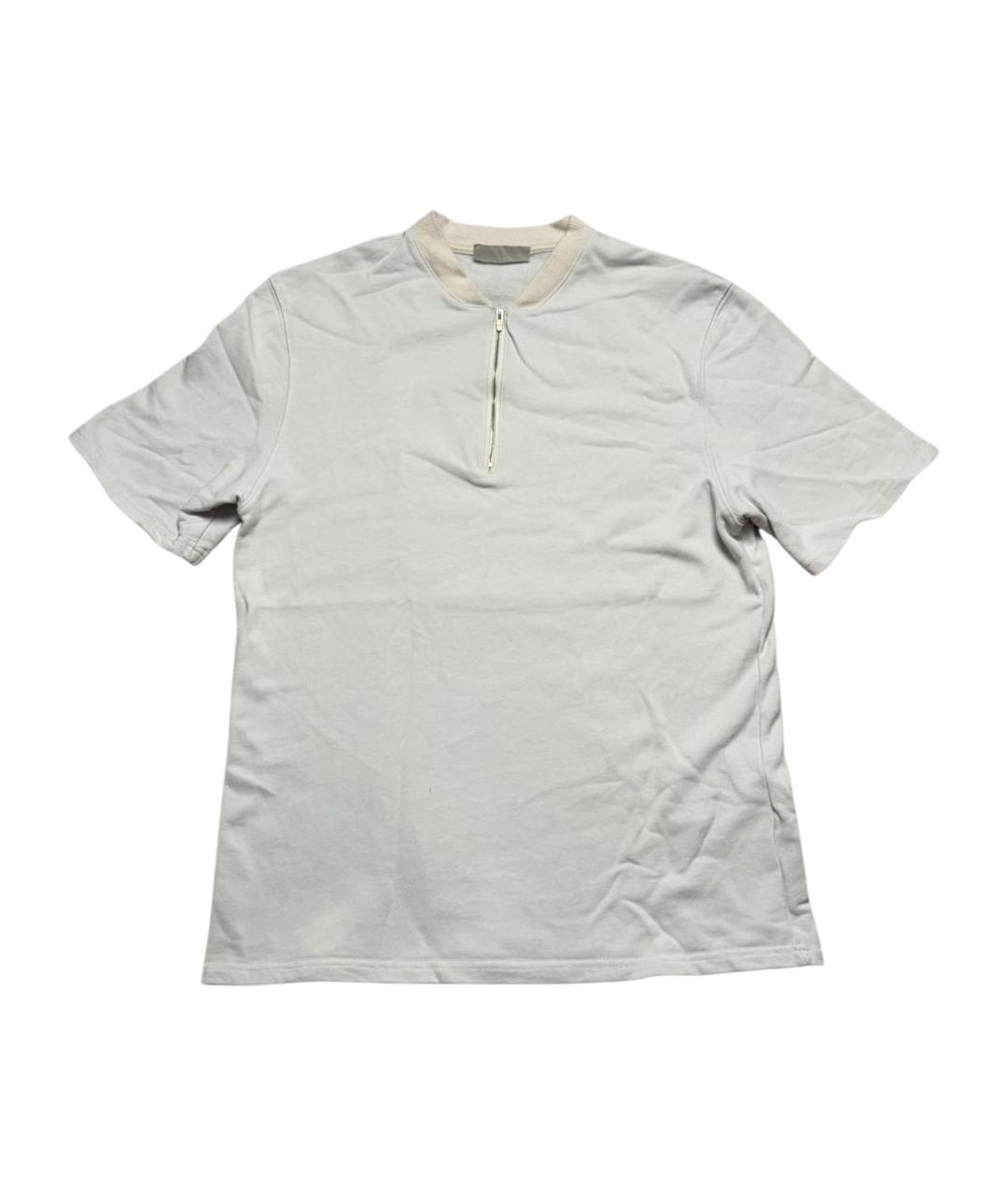 FEAR OF GOD Бежевая хлопковая футболка, фото 1