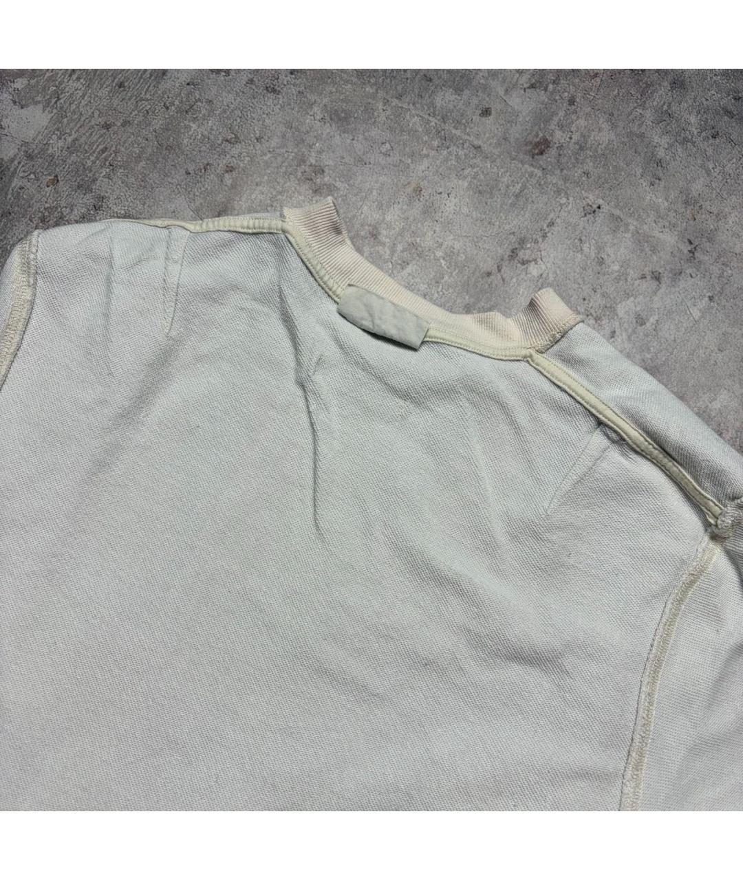 FEAR OF GOD Бежевая хлопковая футболка, фото 3