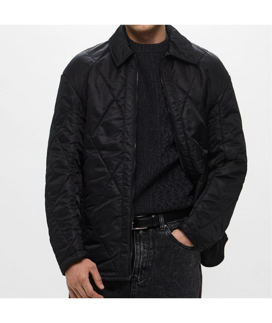 TRUSSARDI Черная полиамидовая куртка, фото 7