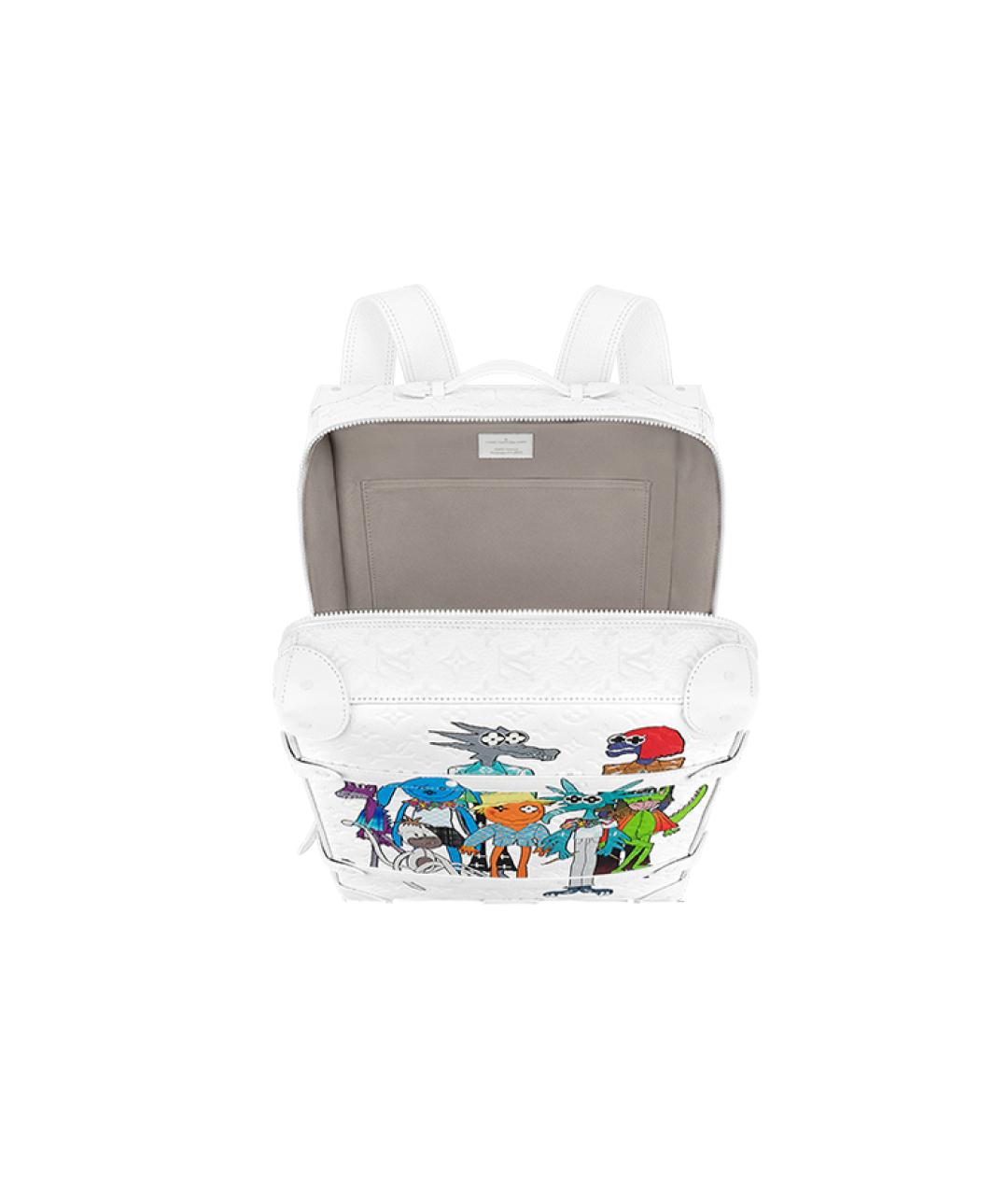 LOUIS VUITTON Белый рюкзак, фото 4