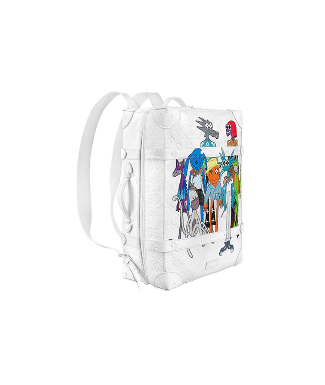 LOUIS VUITTON Белый рюкзак, фото 2