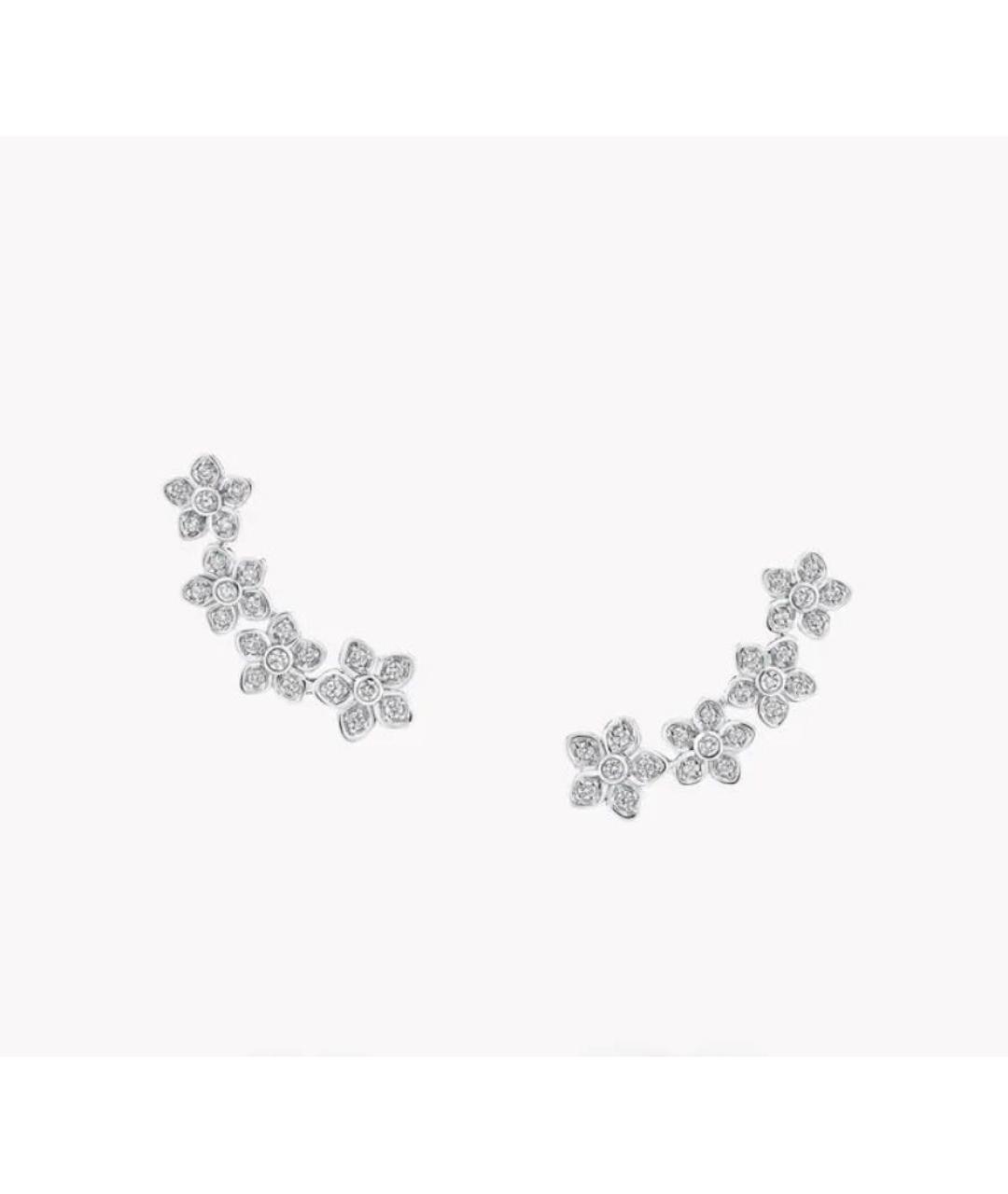 GRAFF Серебряные серьги из белого золота, фото 4