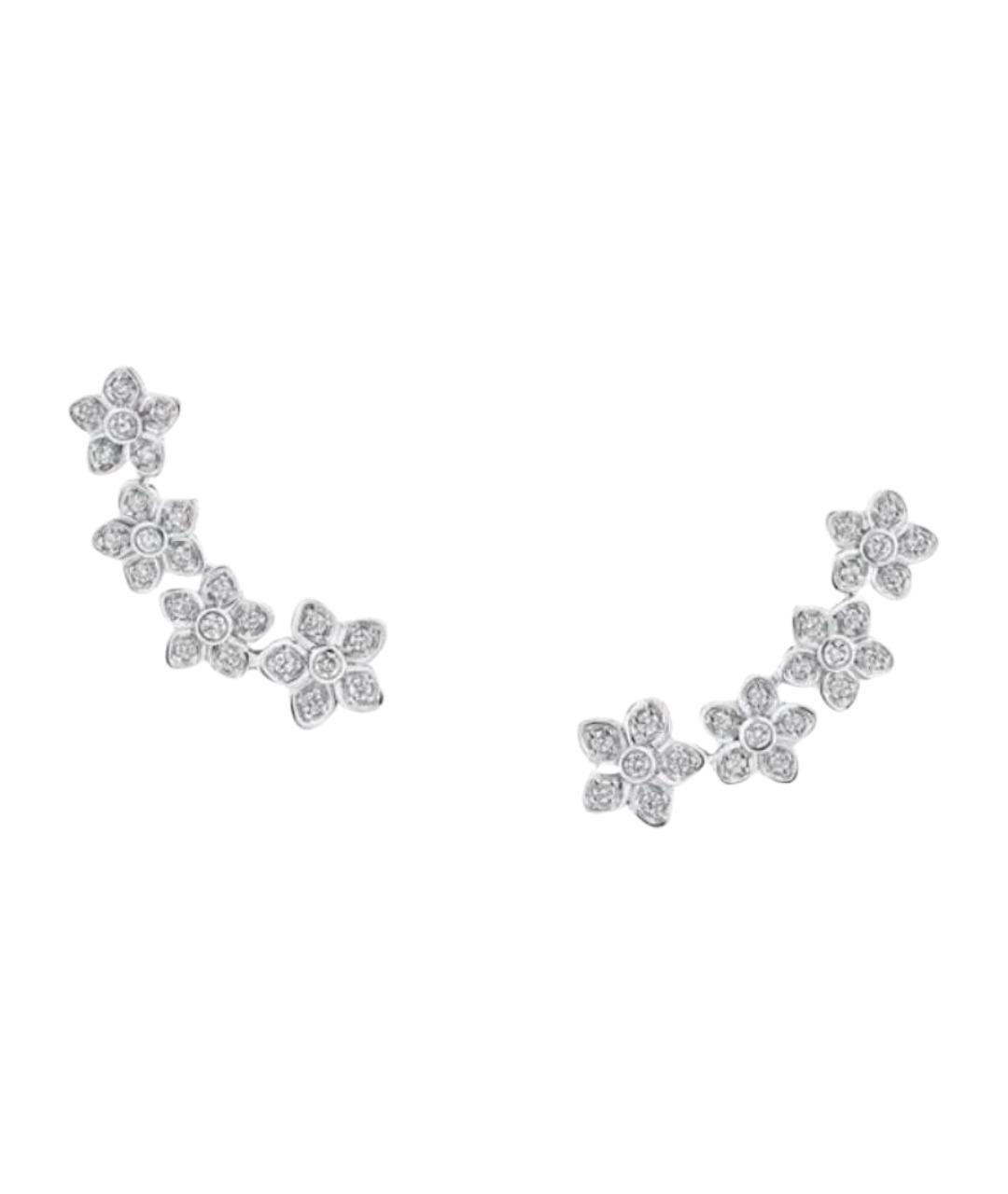 GRAFF Серебряные серьги из белого золота, фото 1