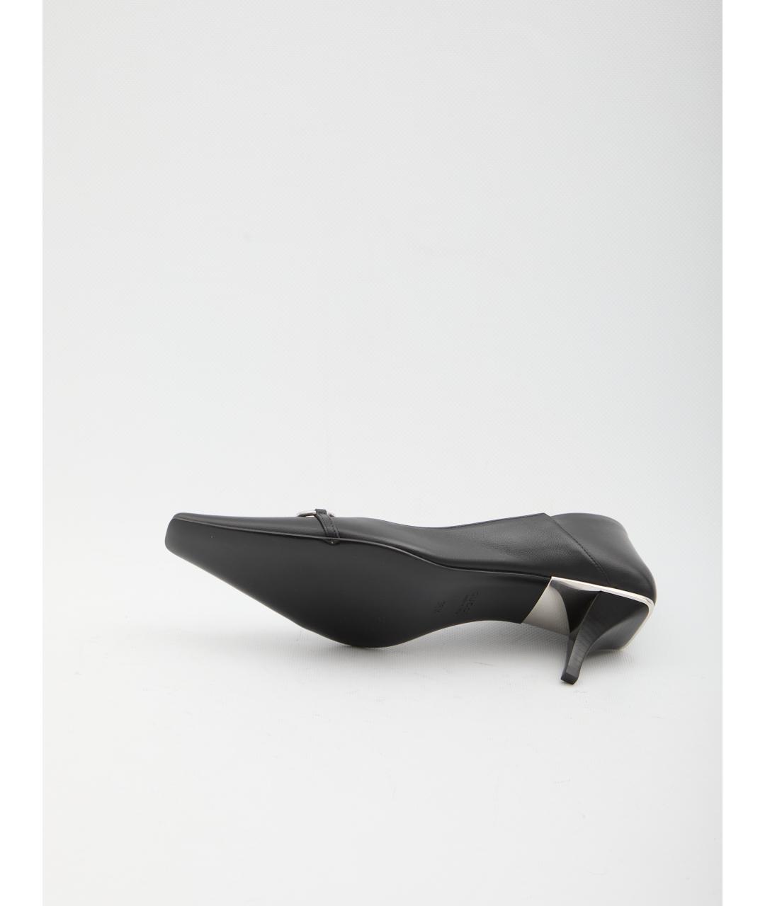 GUCCI Черные кожаные туфли, фото 3