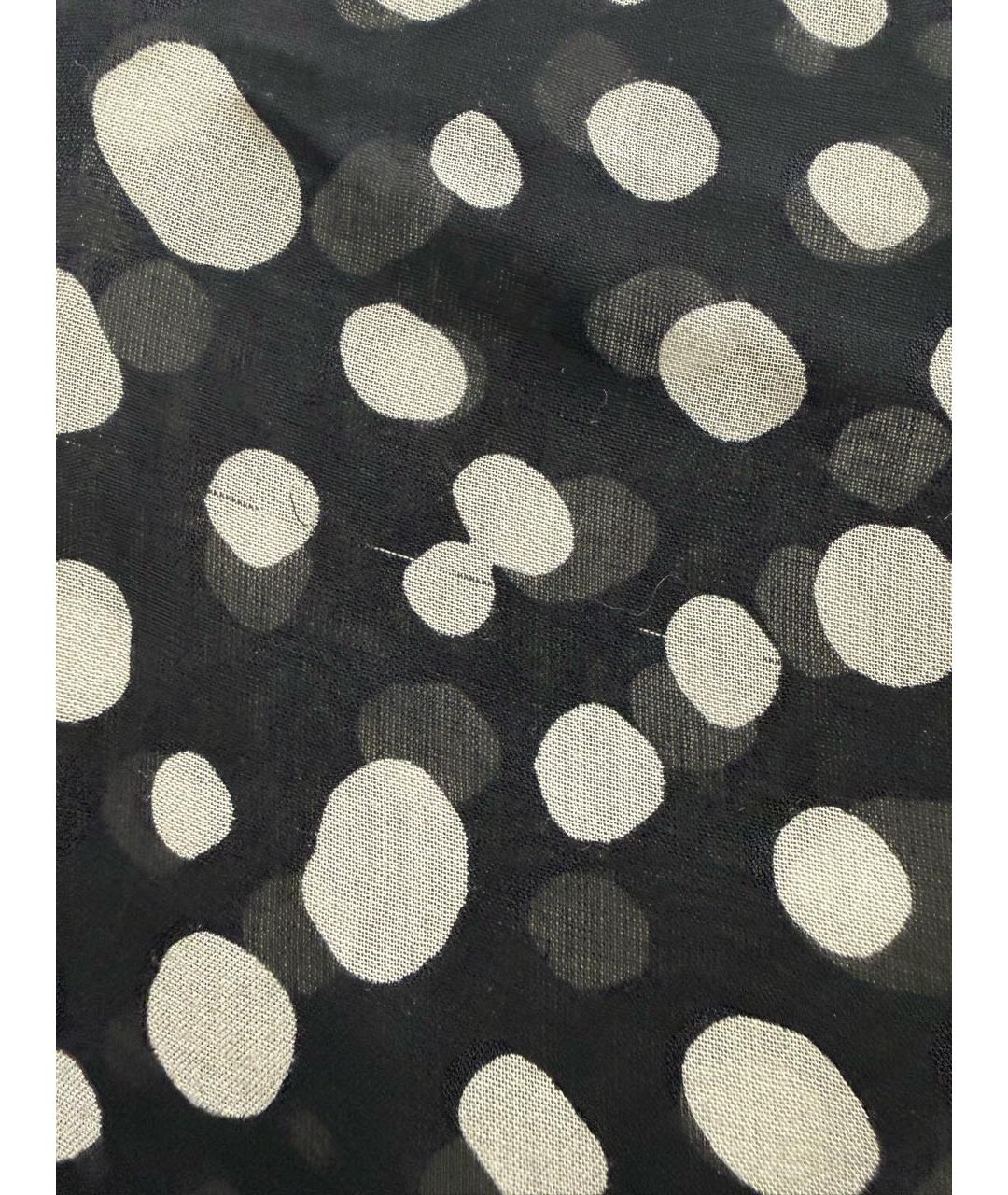 MARC JACOBS Черный шерстяной платок, фото 6